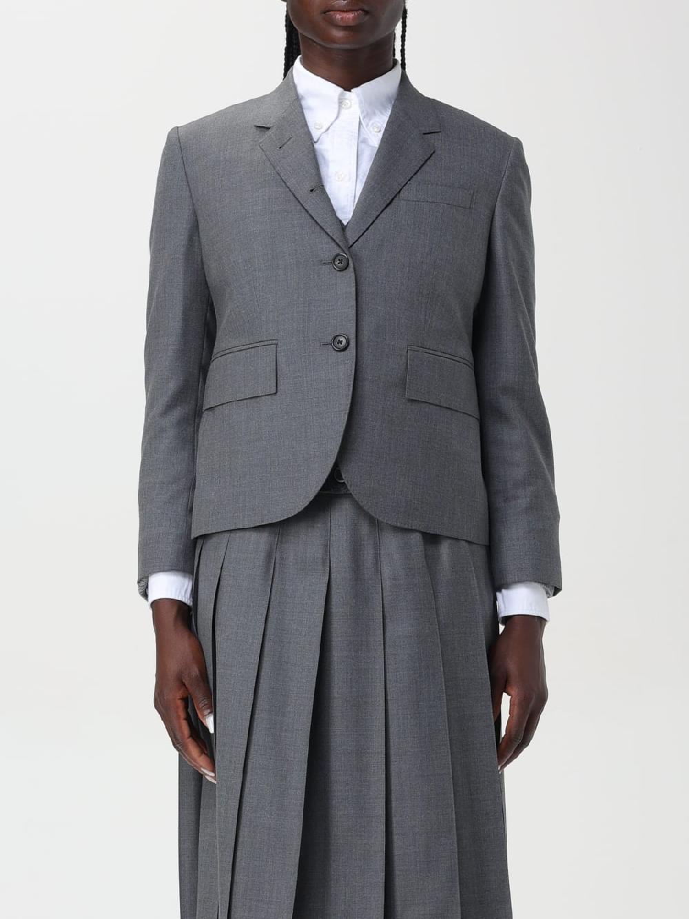 Giglio Blazer a monopetto Thom Browne di lana