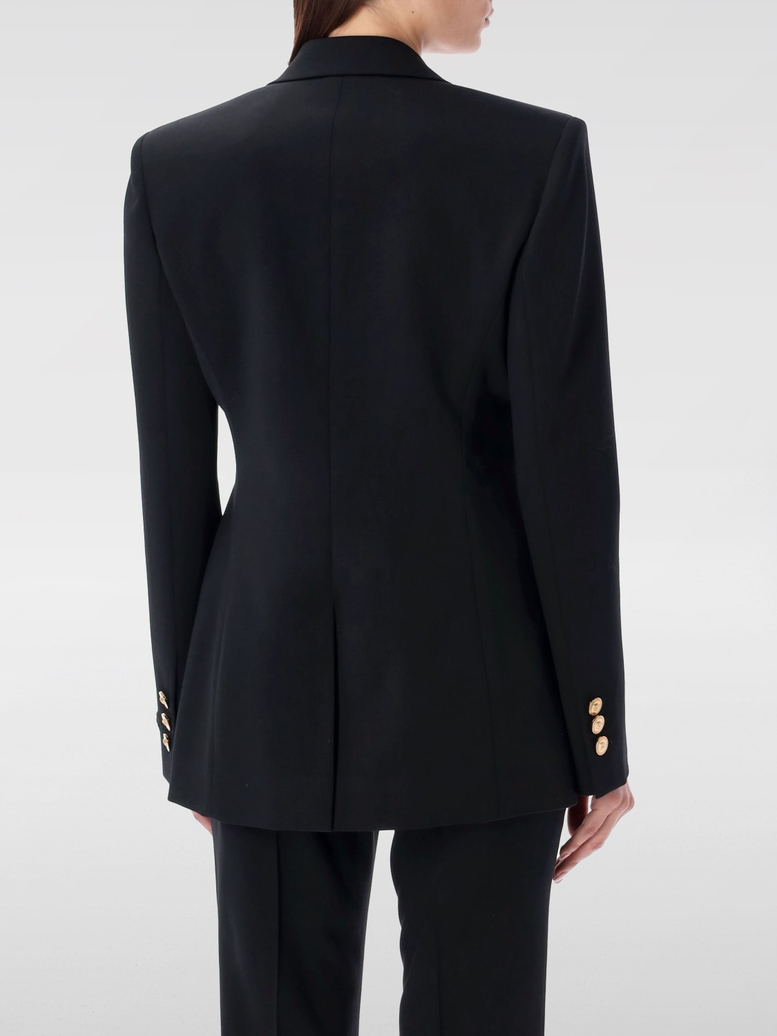 Giglio Blazer A Monopetto Versace In Lana Vergine