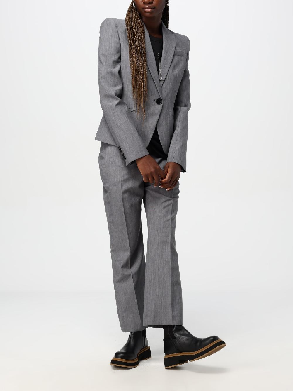 Giglio Blazer Alexander McQueen In Misto Lana