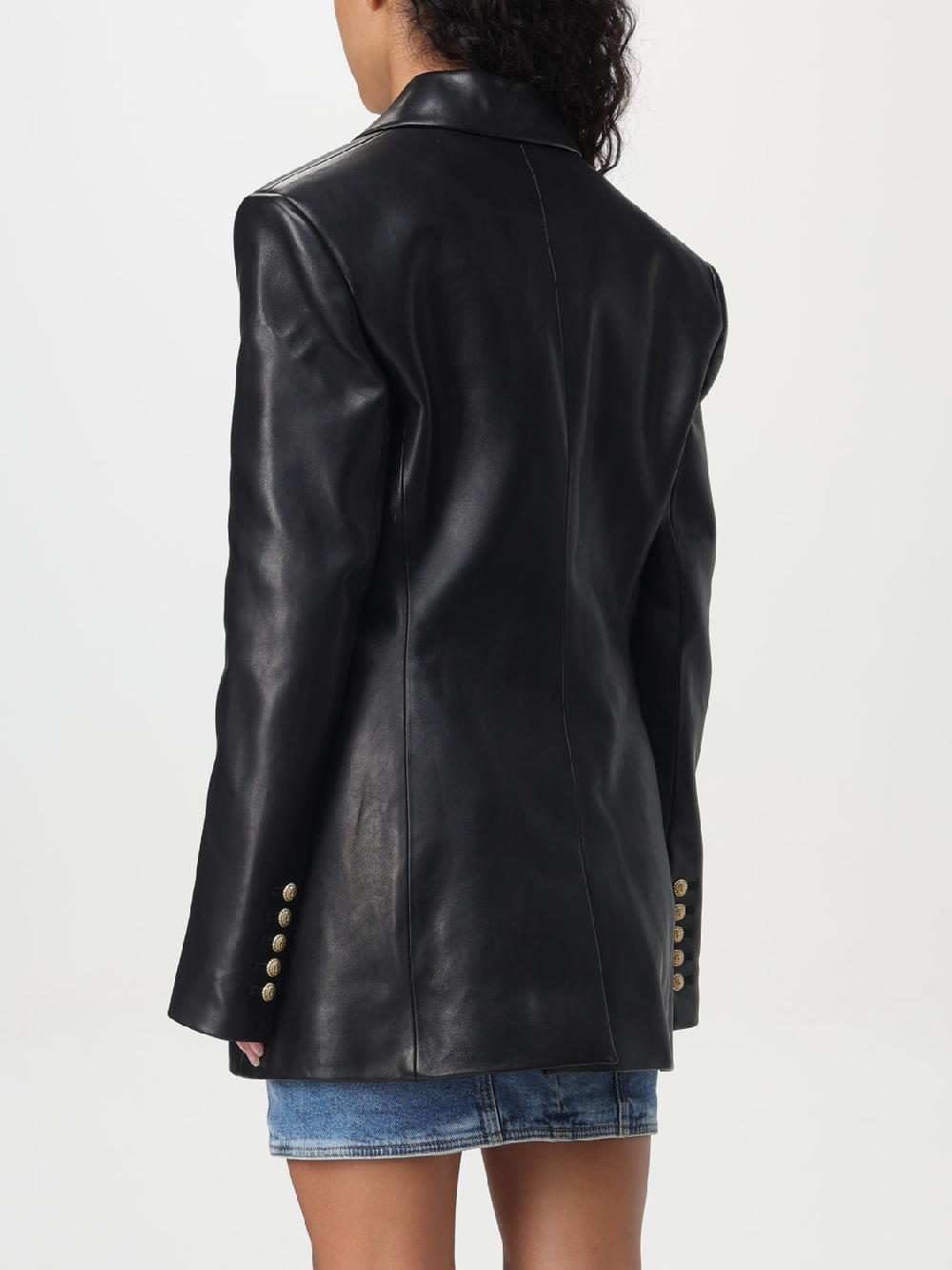 Giglio Blazer Balmain In Pelle