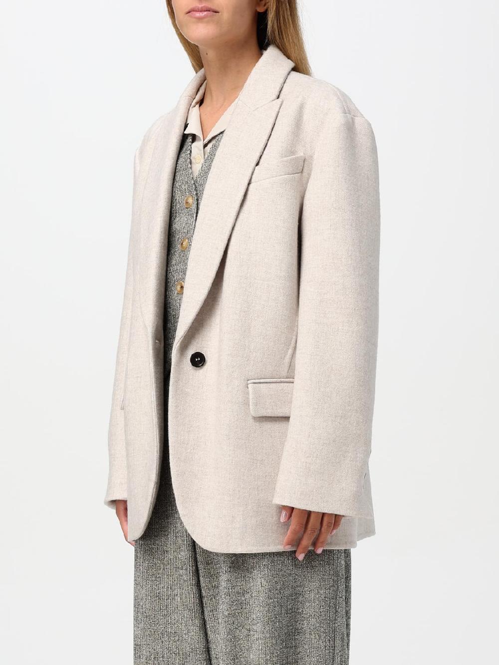 Giglio Blazer Brunello Cucinelli In Misto Lana