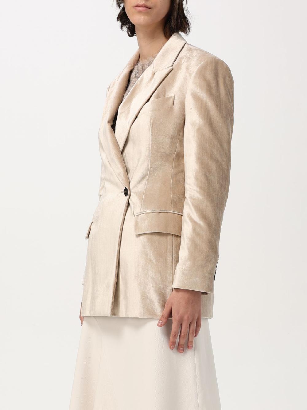 Giglio Blazer Brunello Cucinelli In Velluto