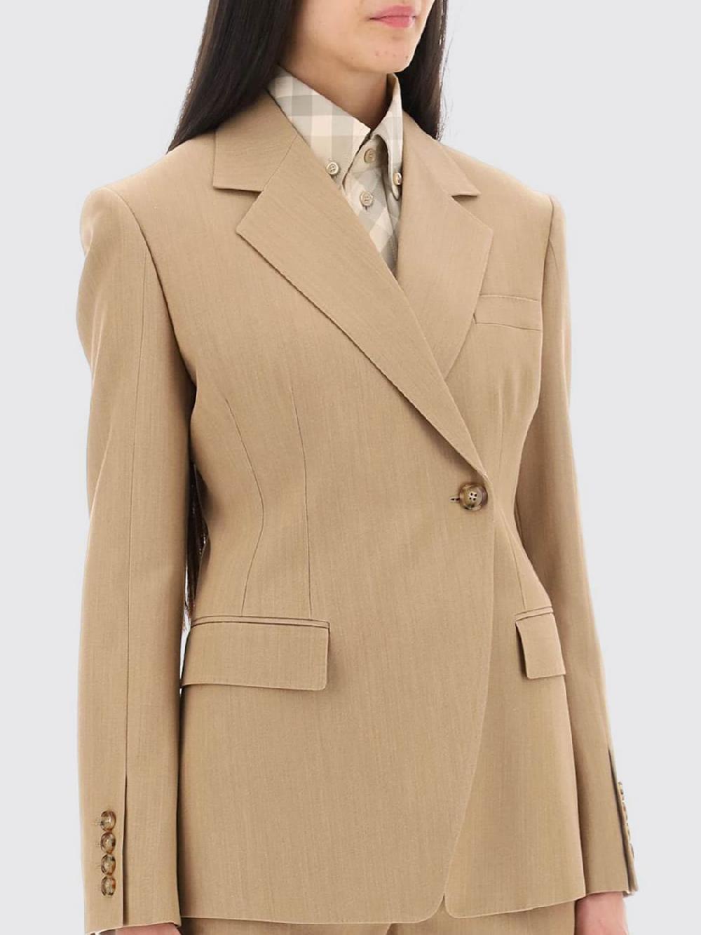 Giglio Blazer Burberry In Lana Vergine