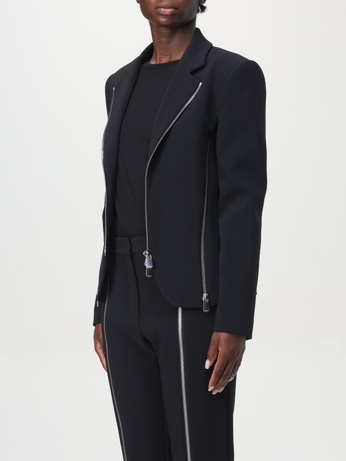 Giglio Blazer Con Zip Pinko In Crepe