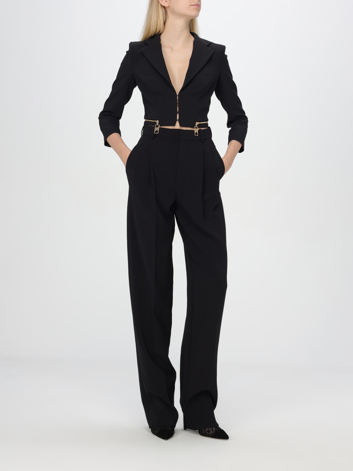 Giglio Blazer Crop Elisabetta Franchi