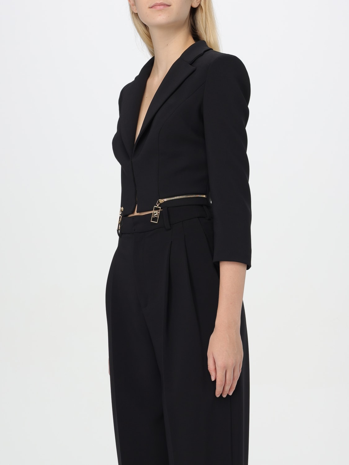 Giglio Blazer Crop Elisabetta Franchi