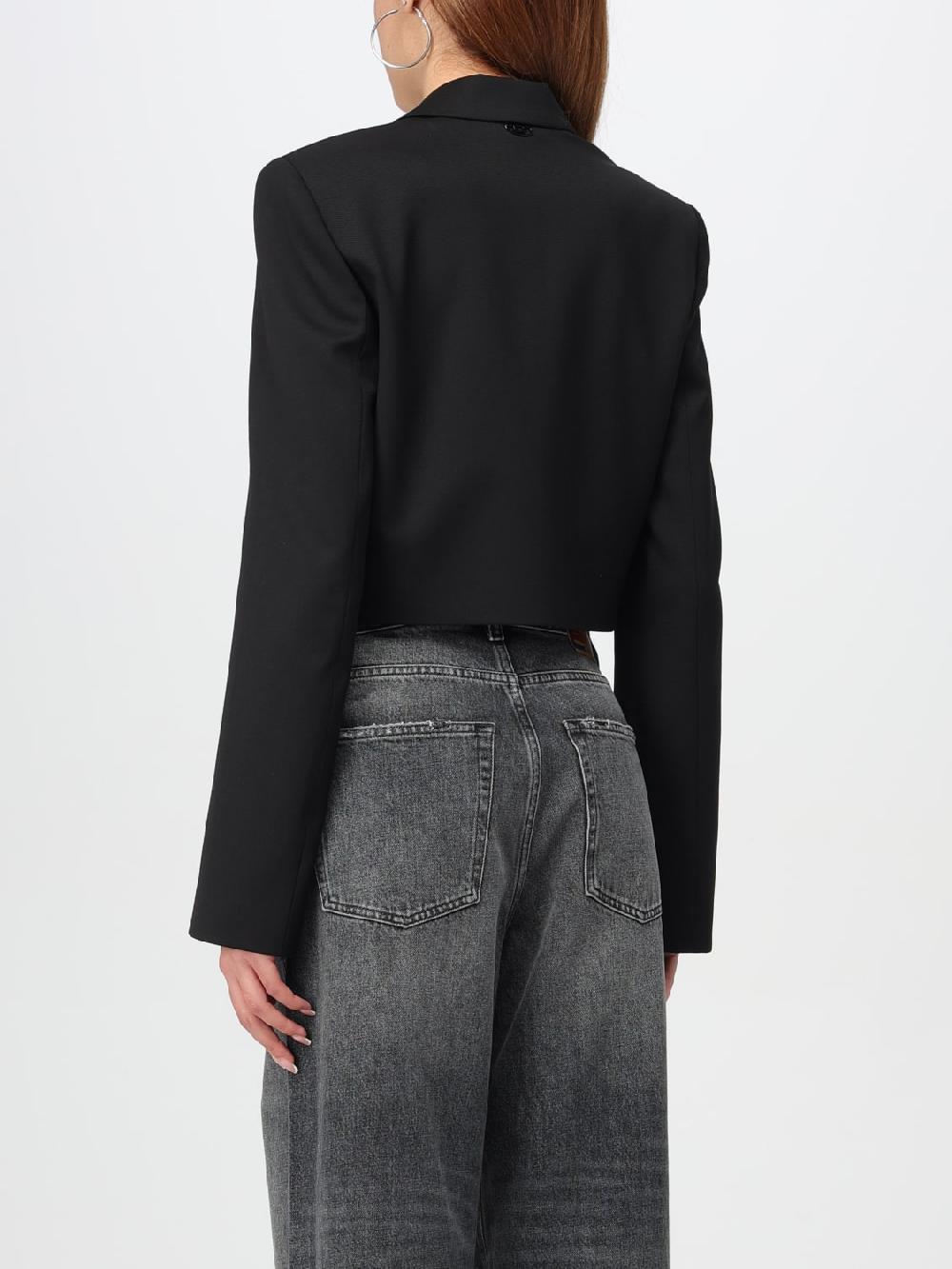 Giglio Blazer Cropped Diesel In Lana Stretch