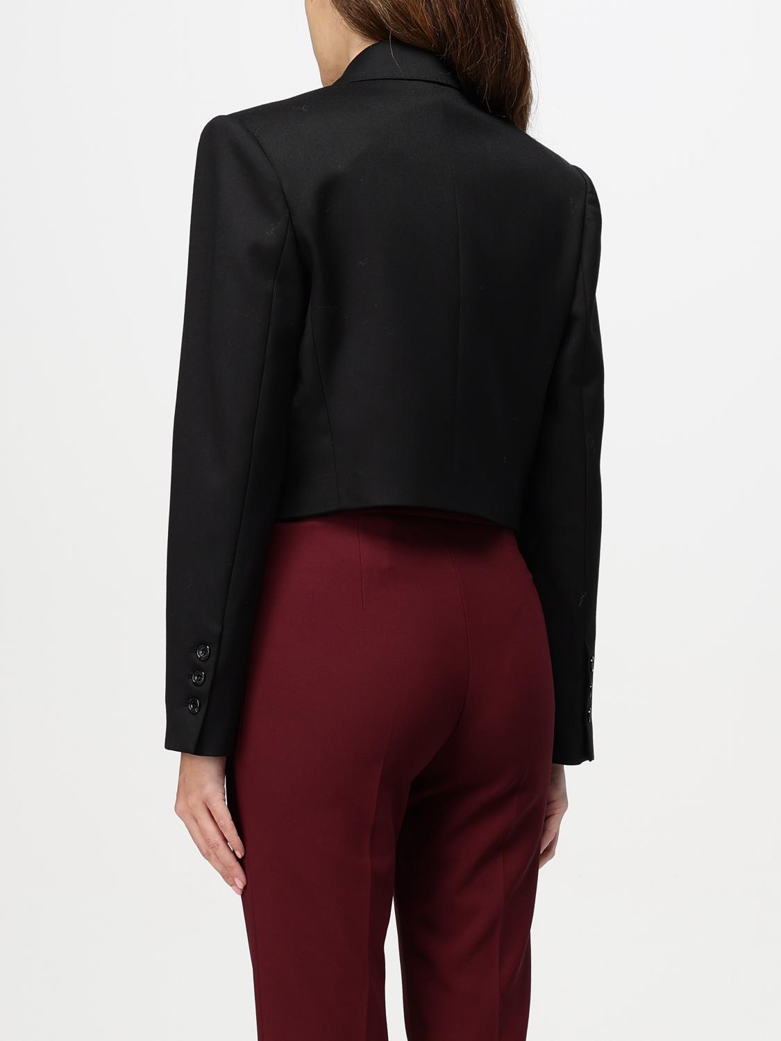 Giglio Blazer Cropped Elisabetta Franchi In Crepe