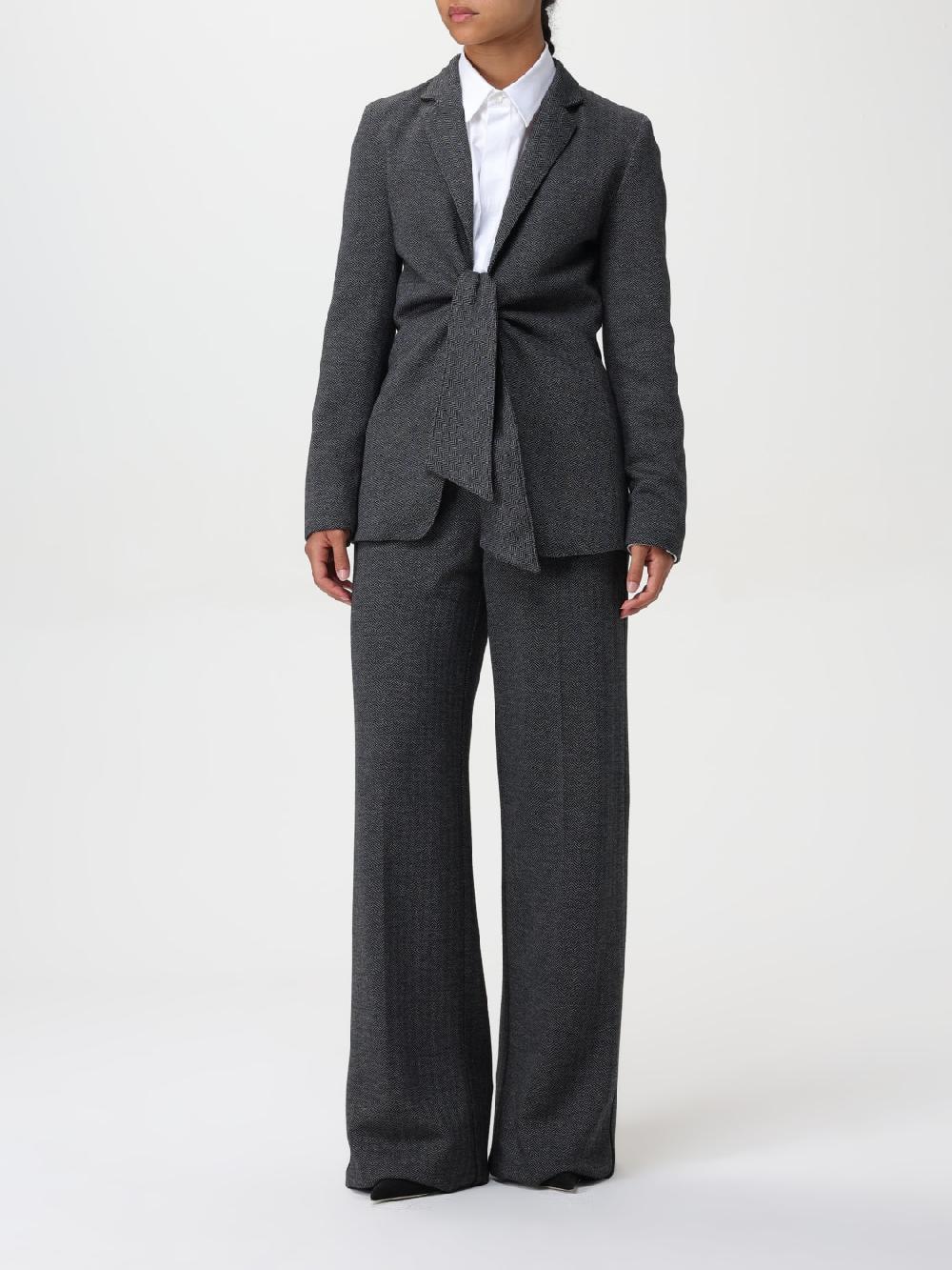 Giglio Blazer Da Annodare Max Mara In Misto Lana
