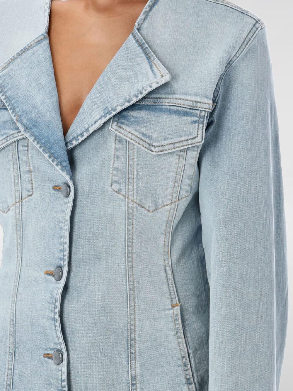 Giglio Blazer Di Jeans Ganni Slim