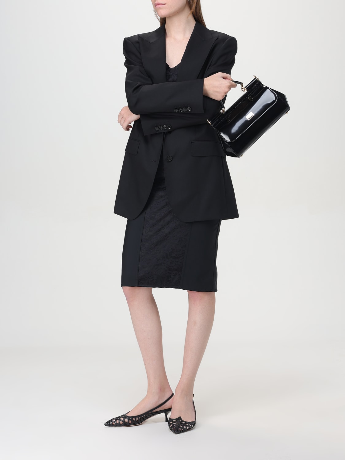 Giglio Blazer Dolce & Gabbana In Lana Vergine