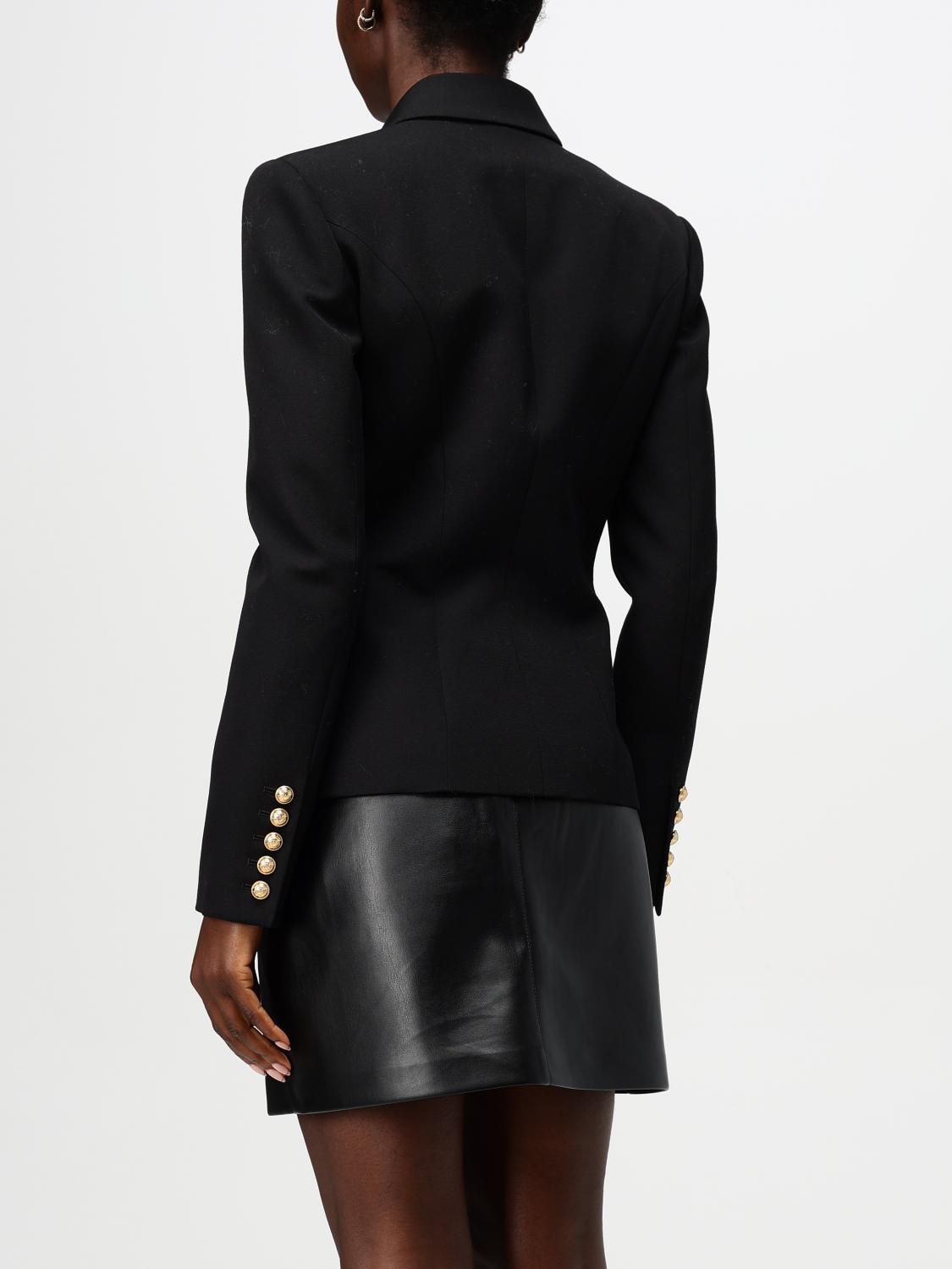 Giglio Blazer Doppiopetto Balmain In Lana Vergine