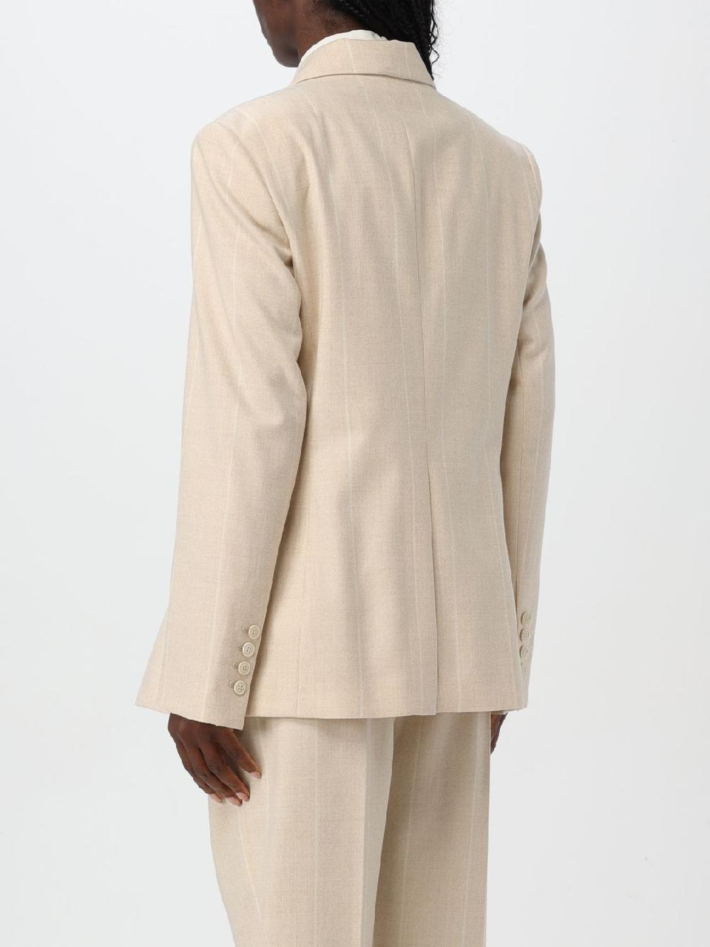 Giglio Blazer Doppiopetto Eleventy In Lana A Righe