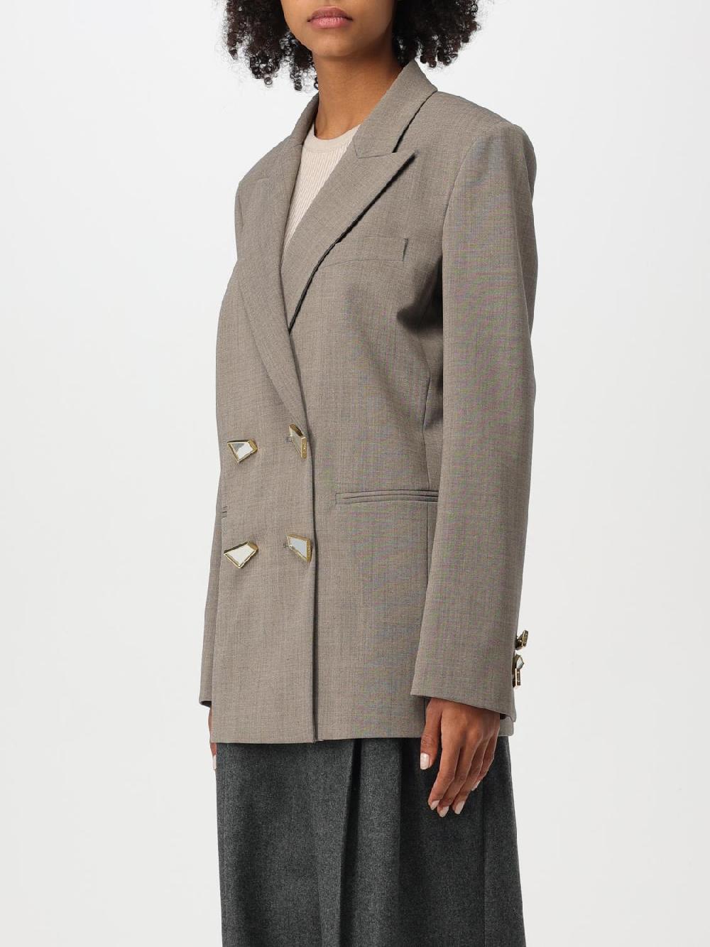 Giglio Blazer Doppiopetto Pinko In Lana