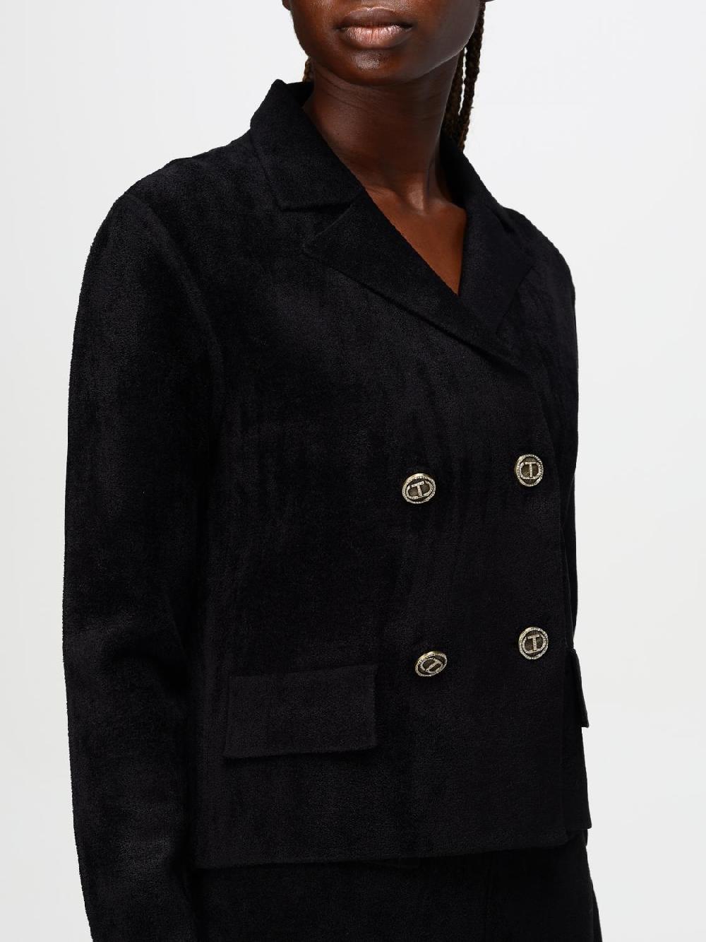 Giglio Blazer Doppiopetto Twinset In Misto Viscosa