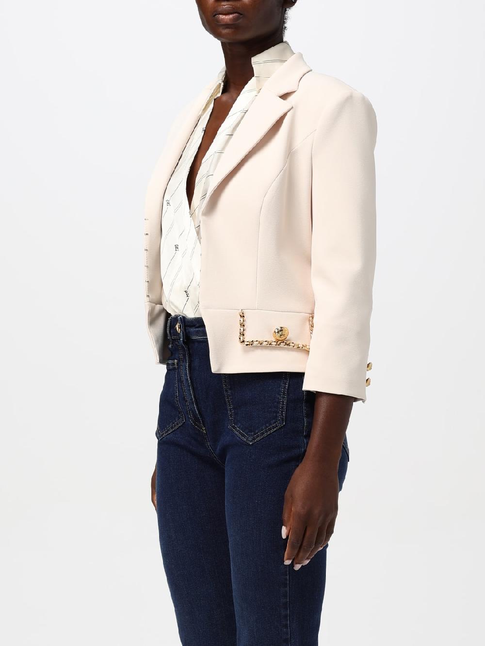 Giglio Blazer Elisabetta Franchi In Crêpe