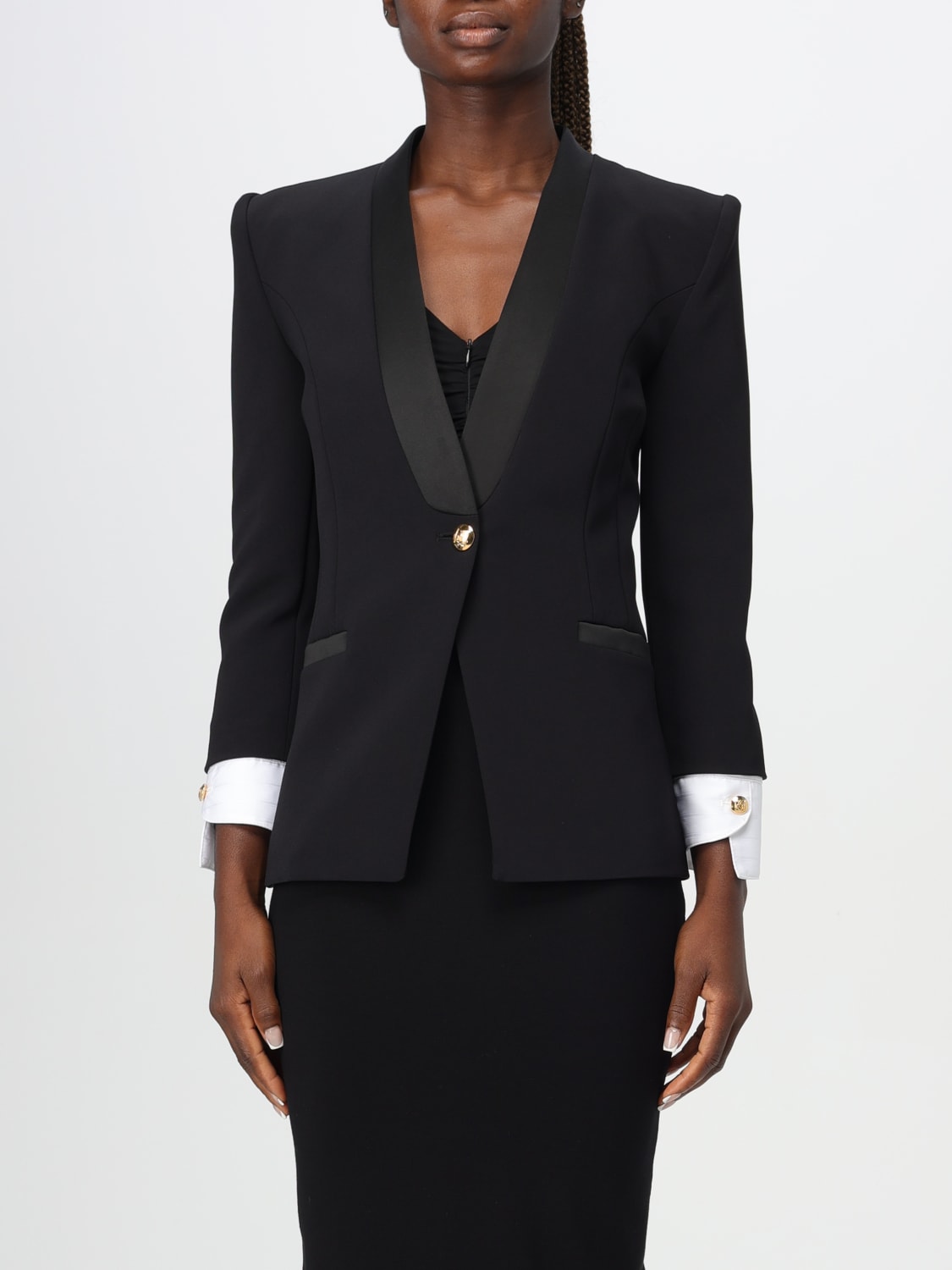 Giglio Blazer Elisabetta Franchi in crêpe