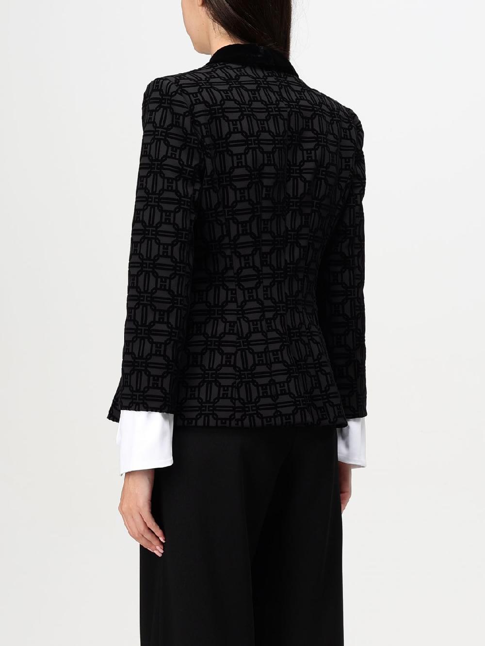 Giglio Blazer Elisabetta Franchi In Tessuto