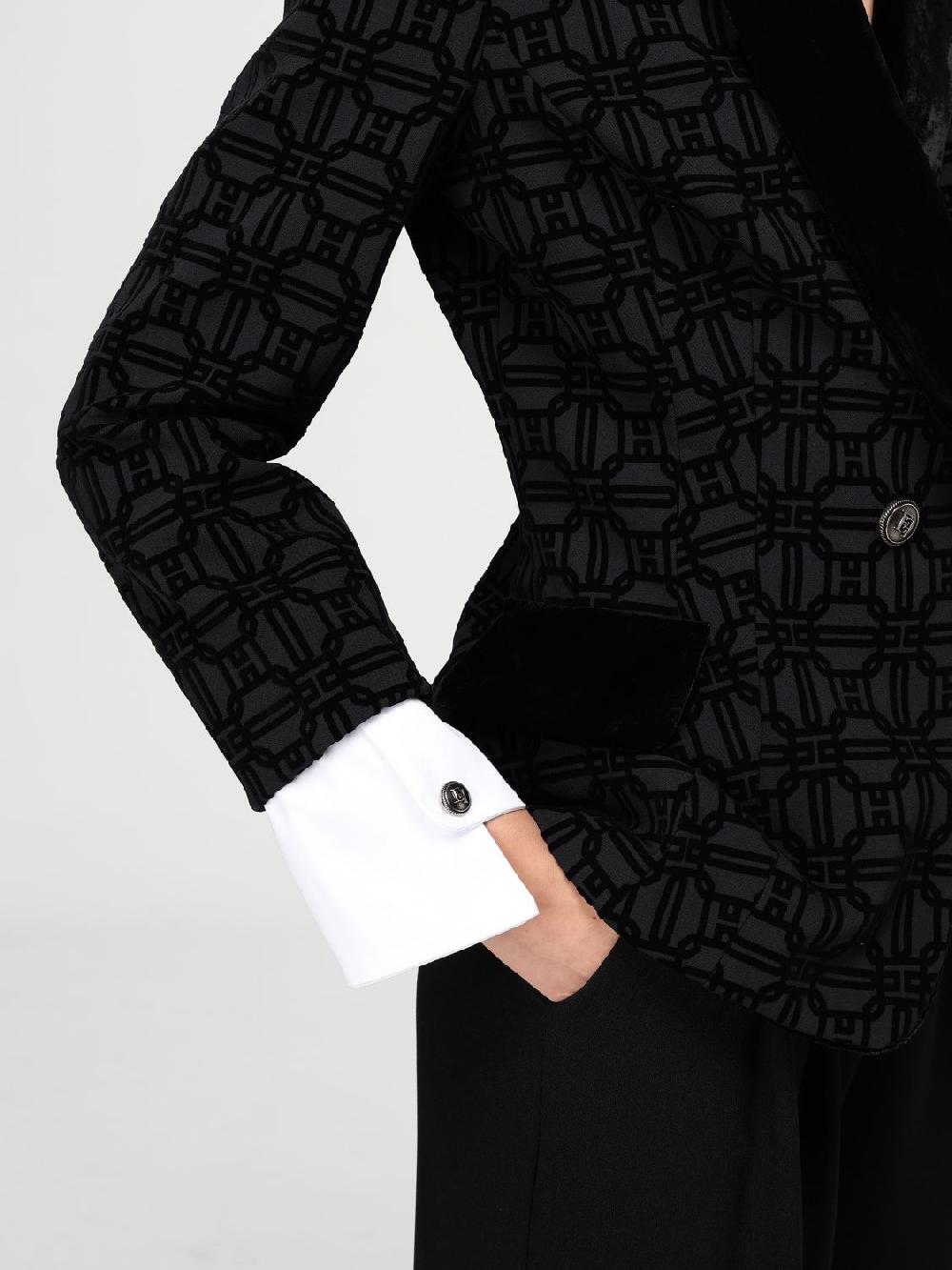 Giglio Blazer Elisabetta Franchi In Tessuto