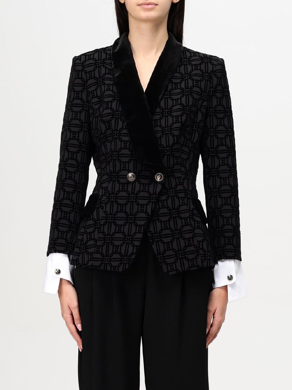 Giglio Blazer Elisabetta Franchi in tessuto