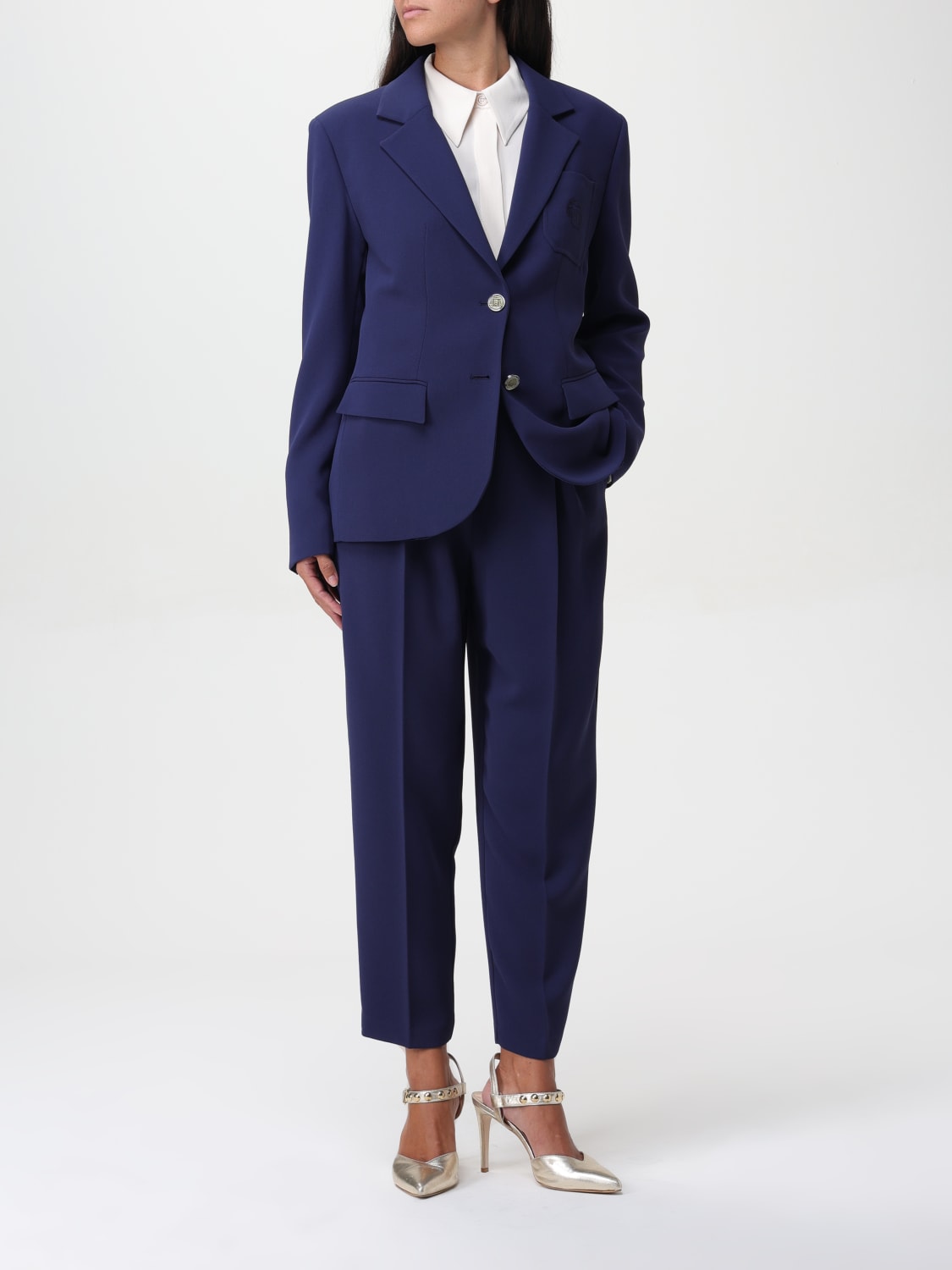 Giglio Blazer Elisabetta Franchi In Viscosa
