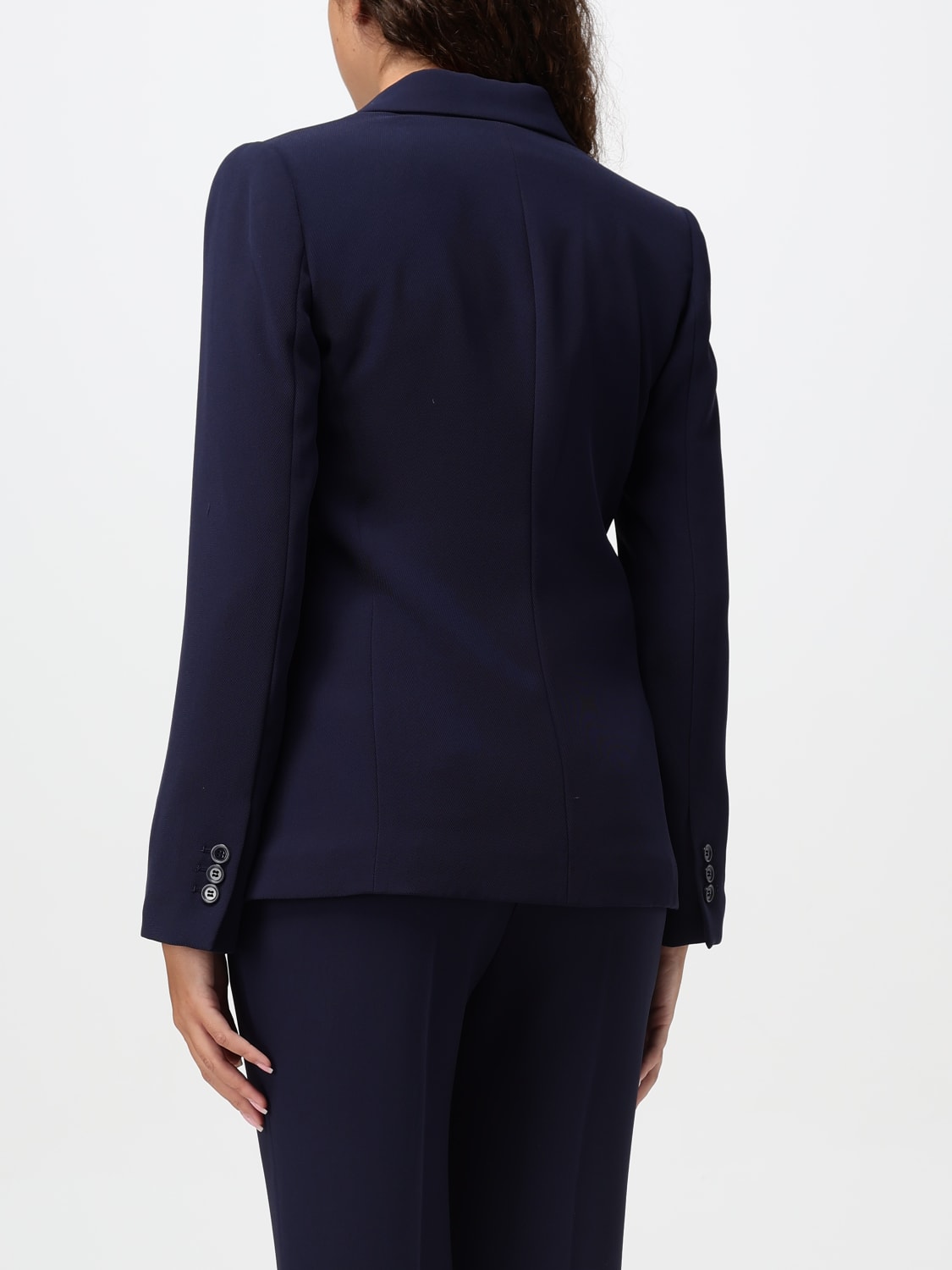 Giglio Blazer Emporio Armani In Crêpe