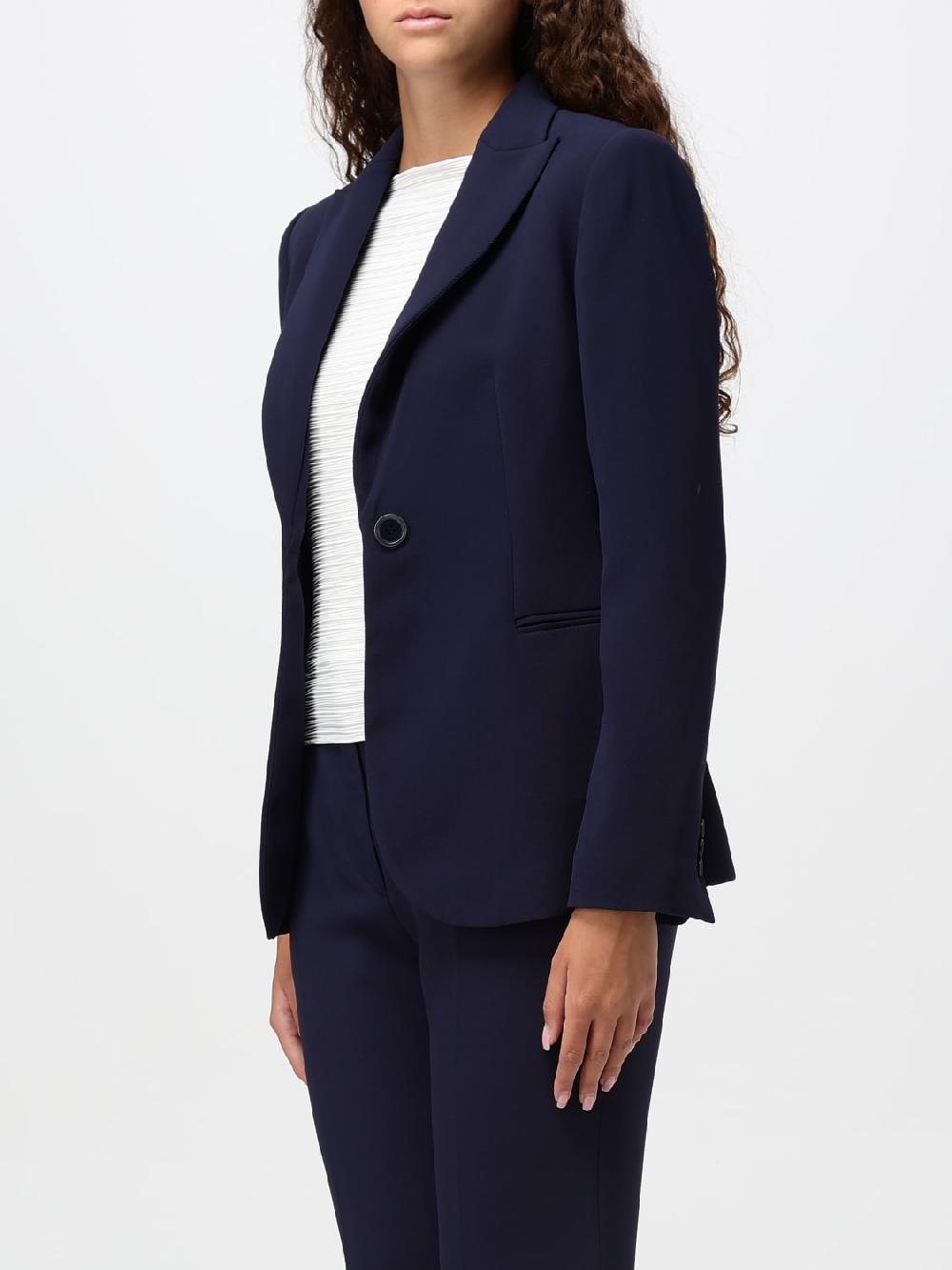 Giglio Blazer Emporio Armani In Crêpe