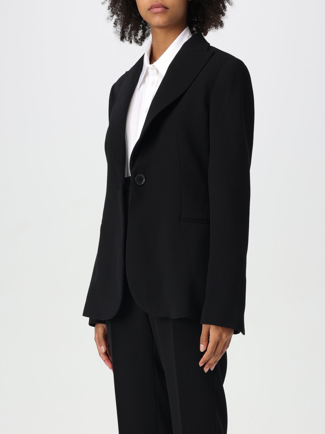 Giglio Blazer Emporio Armani In Crêpe
