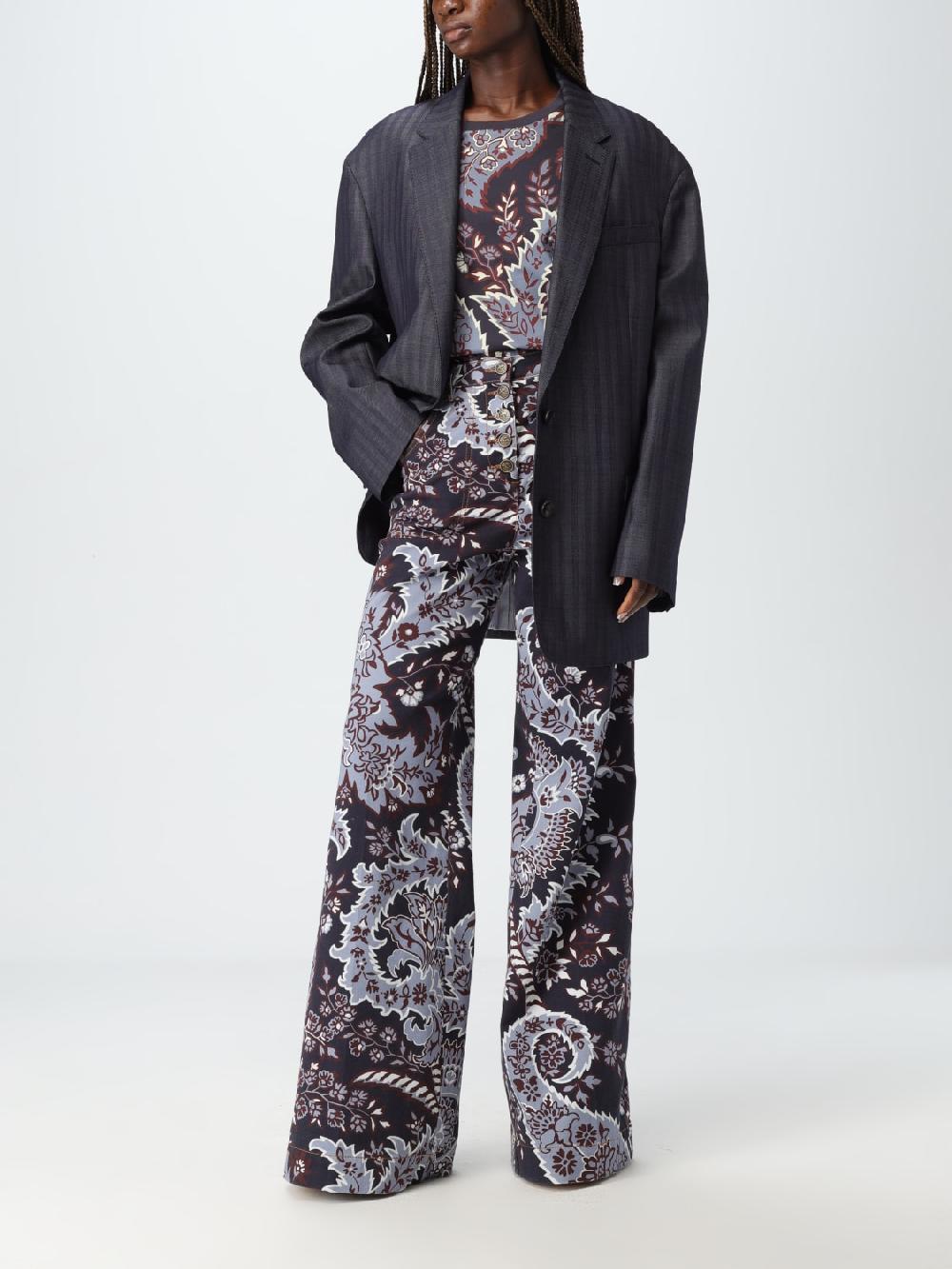 Giglio Blazer Etro In Lana A Righe
