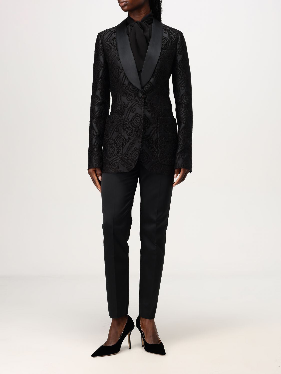 Giglio Blazer Etro In Misto Viscosa E Seta
