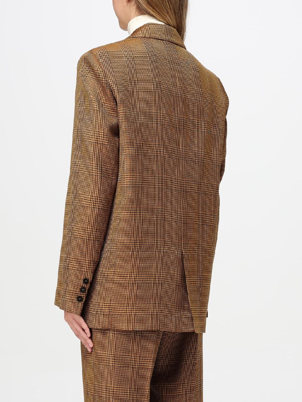 Giglio Blazer Forte Forte In Misto Lana Check