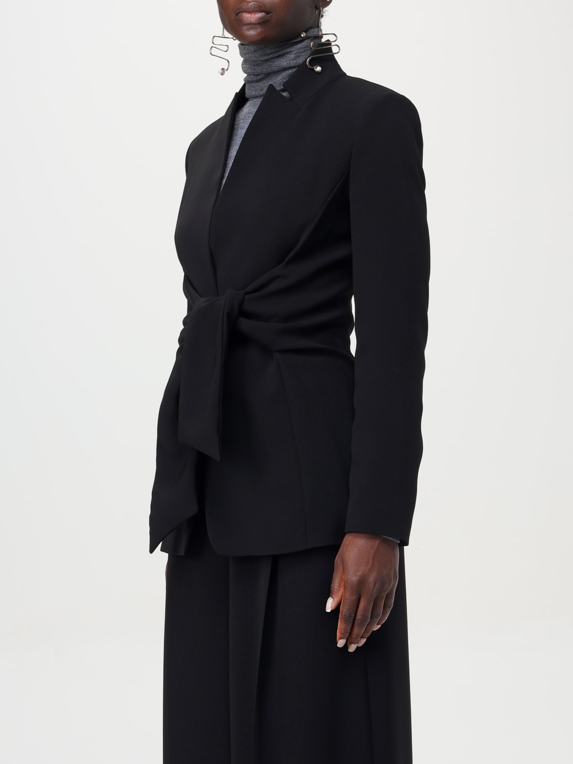 Giglio Blazer In Cady Con Fusciacca Max Mara