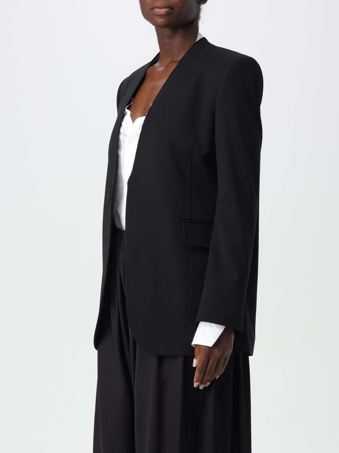 Giglio Blazer In Lana Vergine Mm6 Maison Margiela