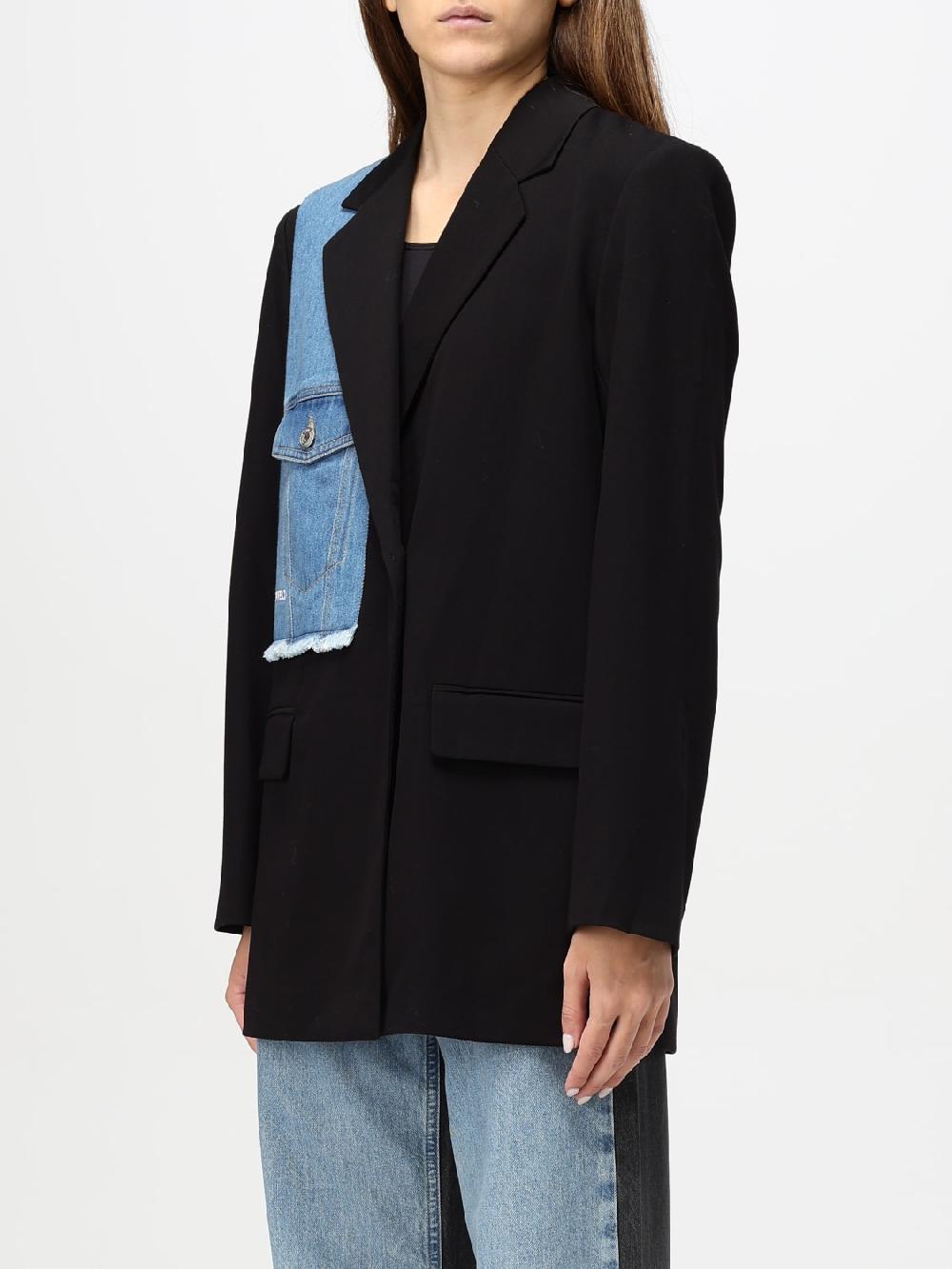Giglio Blazer Karl Lagerfeld In Crêpe Con Denim
