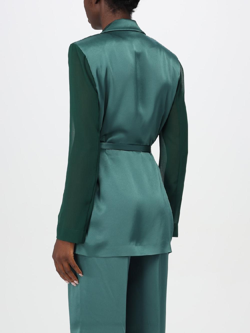 Giglio Blazer Lucido Pinko Con Maniche Velate