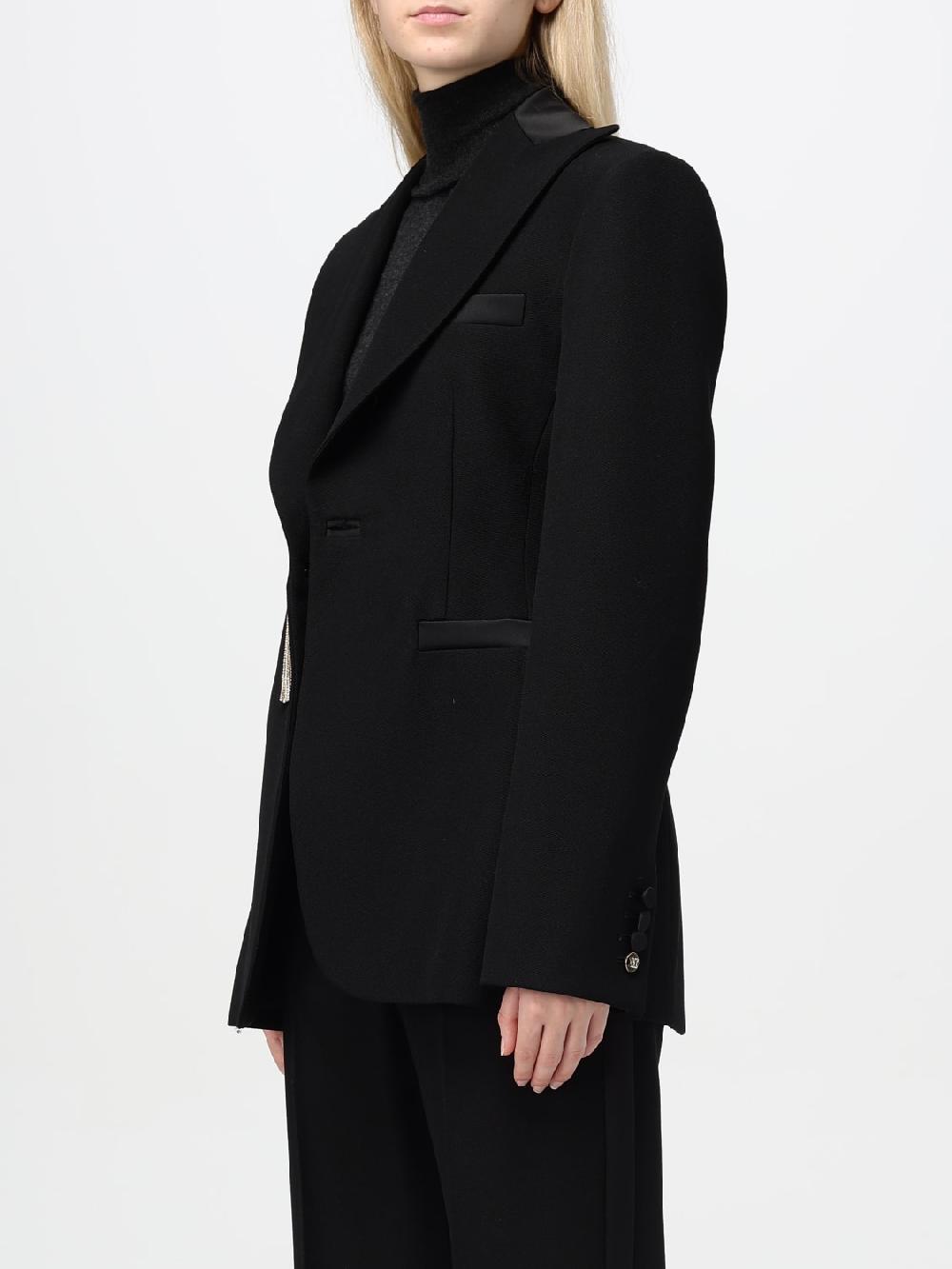 Giglio Blazer Max Mara In Lana Vergine Con Nappa