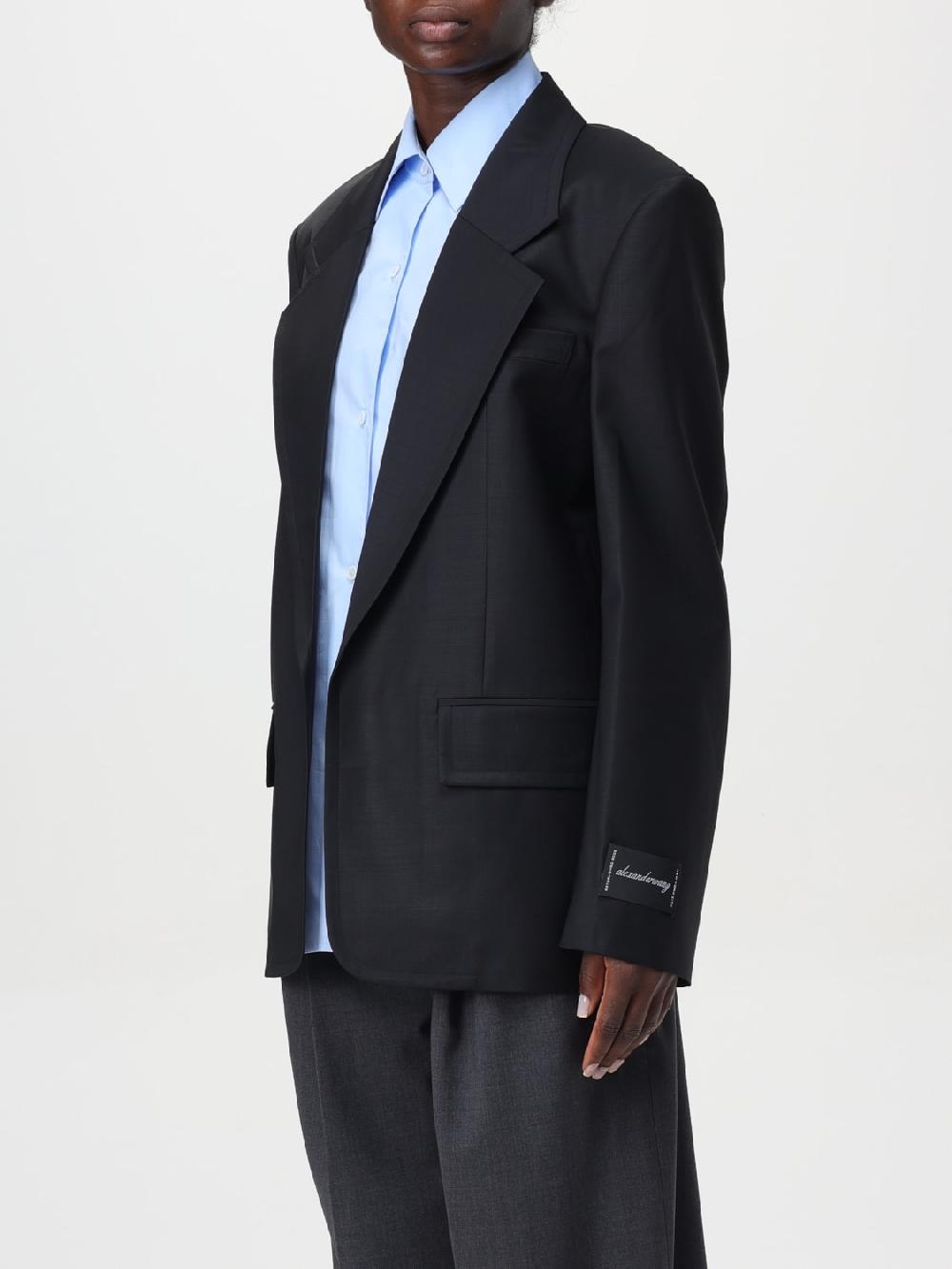 Giglio Blazer Over Alexander Wang In Lana
