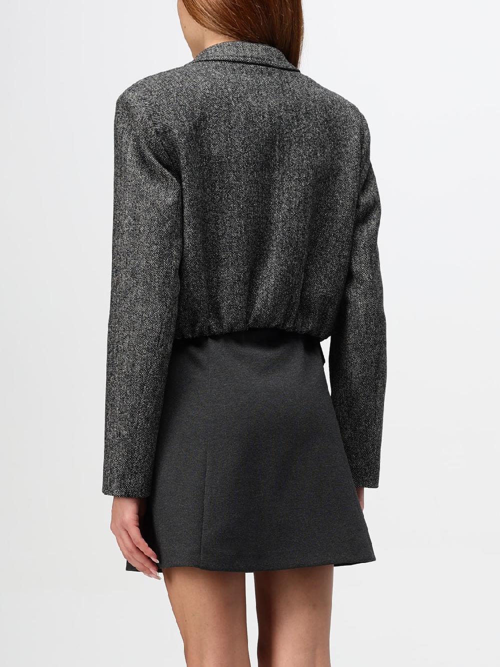 Giglio Blazer Pinko In Tweed Di Misto Lana