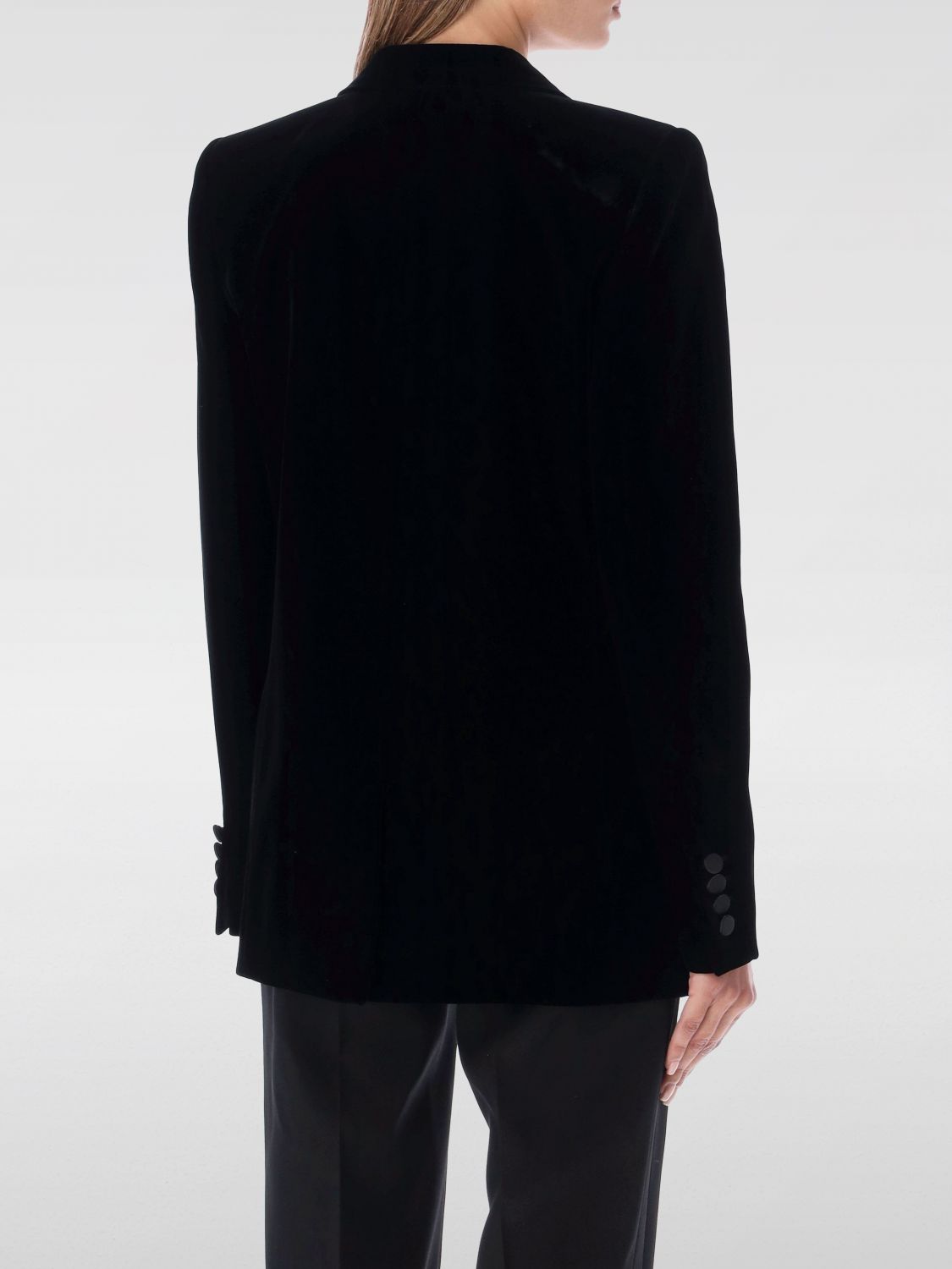 Giglio Blazer Saint Laurent In Velluto