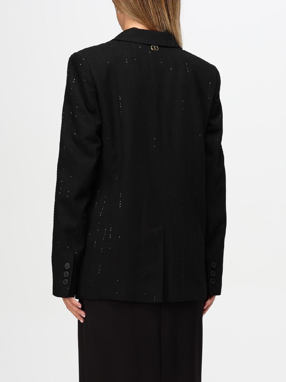 Giglio Blazer Twinset In Misto Lana