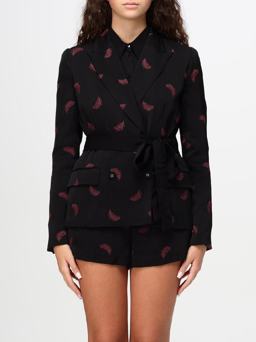 Giglio Blazer Twinset in viscosa stampato