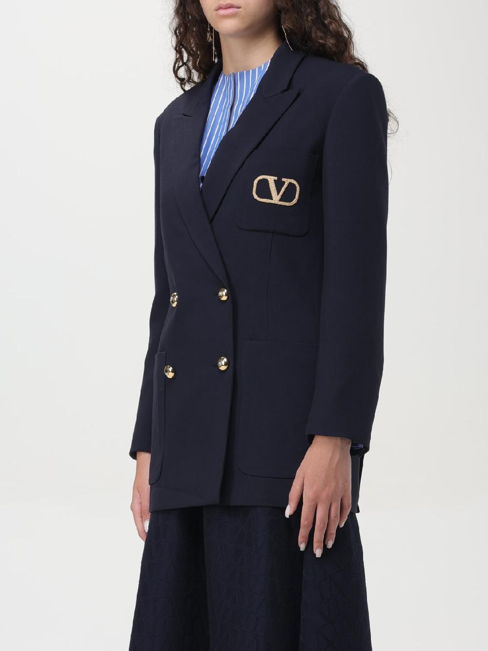 Giglio Blazer VLogo Valentino In Misto Lana