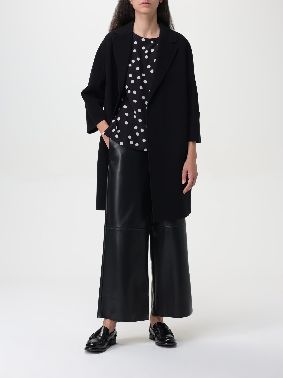 Giglio Blusa A Pois 's Max Mara In Seta