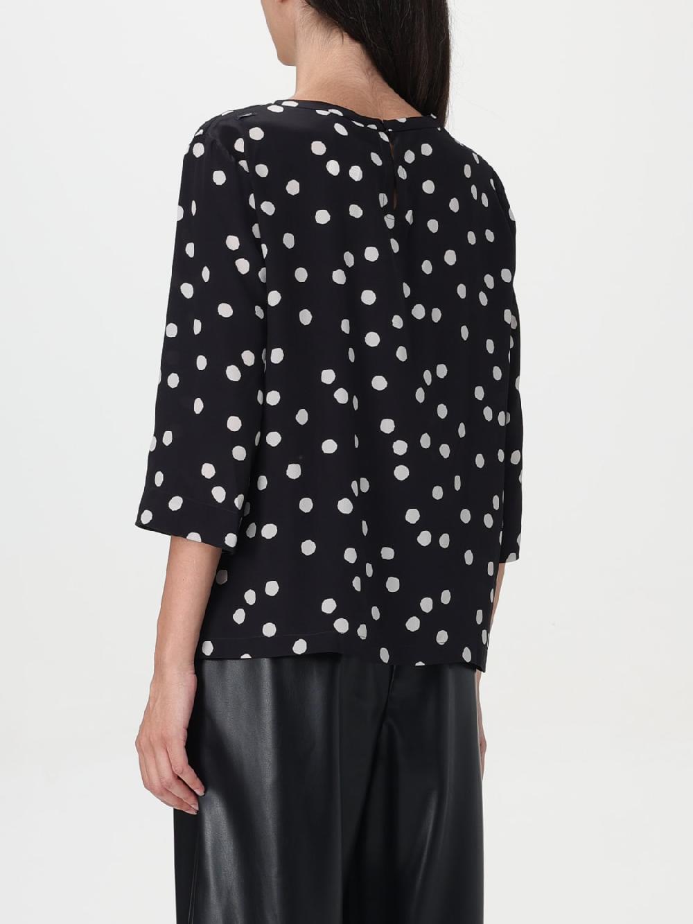Giglio Blusa A Pois 's Max Mara In Seta