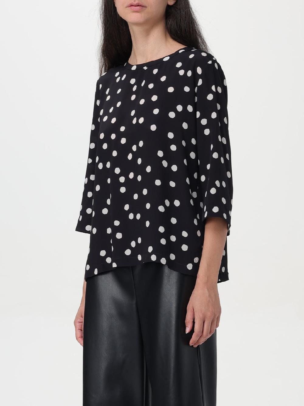 Giglio Blusa A Pois 's Max Mara In Seta