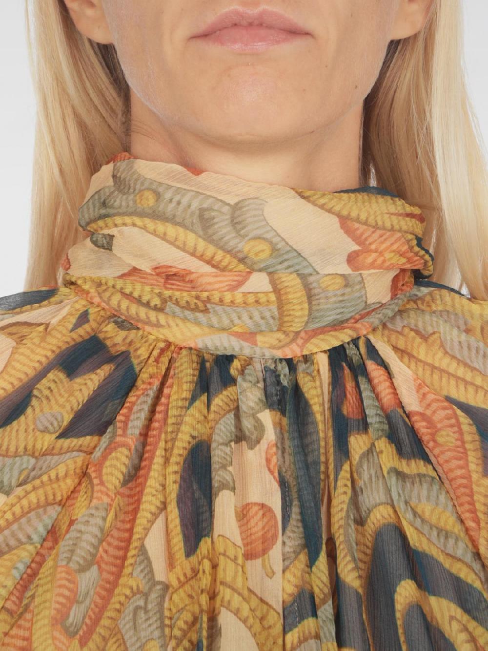 Giglio Blusa Con Stampa Etro In Seta