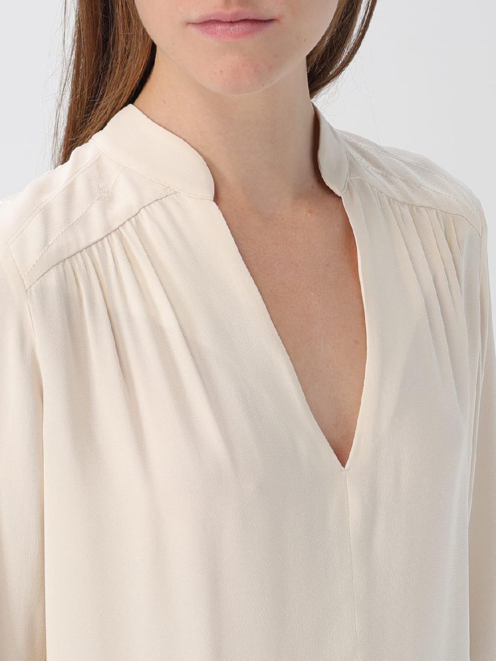 Giglio Blusa Elisabetta Franchi In Crêpe