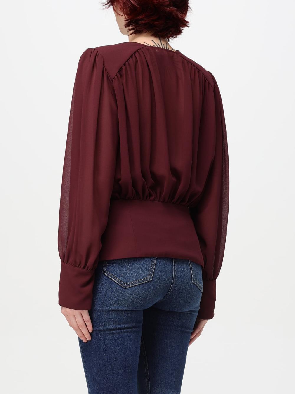 Giglio Blusa Elisabetta Franchi In Crepe