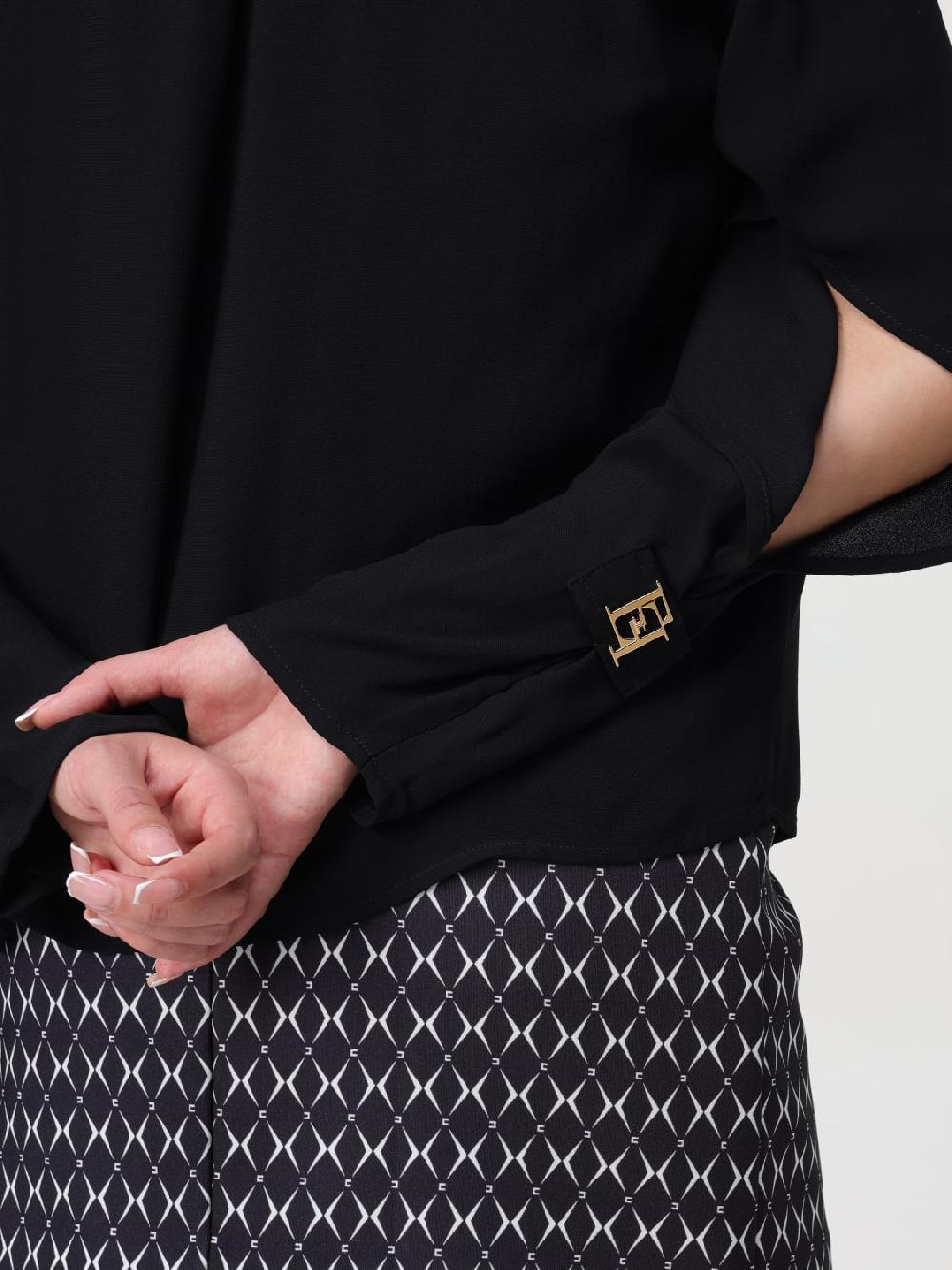Giglio Blusa Elisabetta Franchi In Crepe