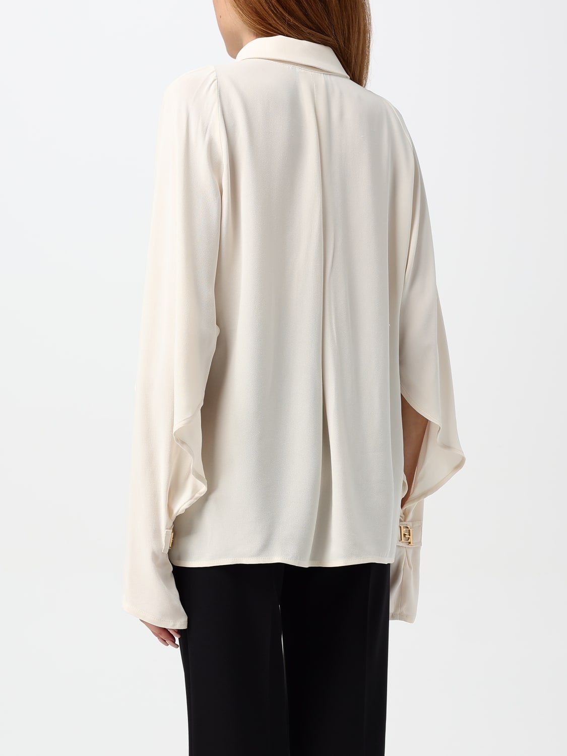 Giglio Blusa Elisabetta Franchi In Crepe